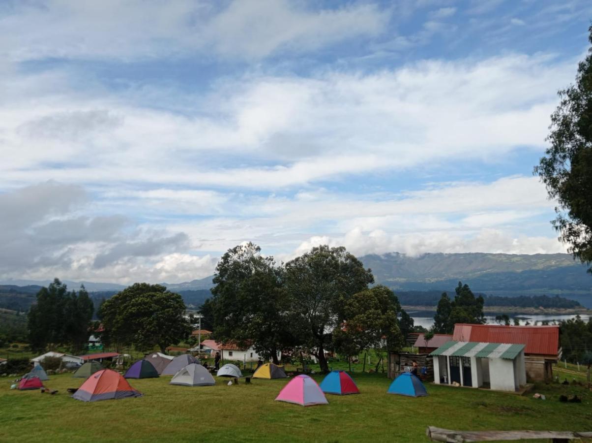 Camping Las Acacias Guatavita Buitenkant foto