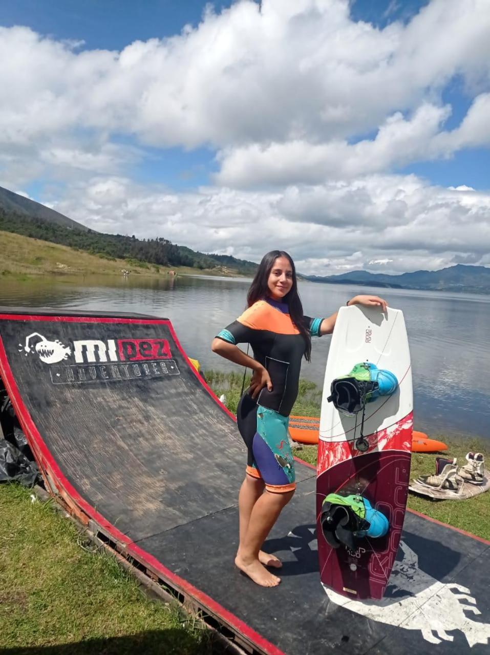 Camping Las Acacias Guatavita Buitenkant foto